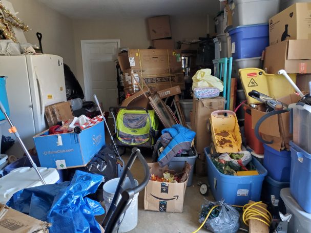 Garage chock full of stuff