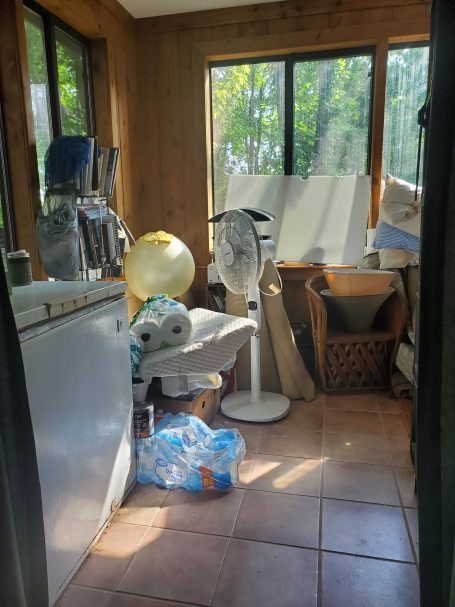 Sunroom/Storage BEFORE