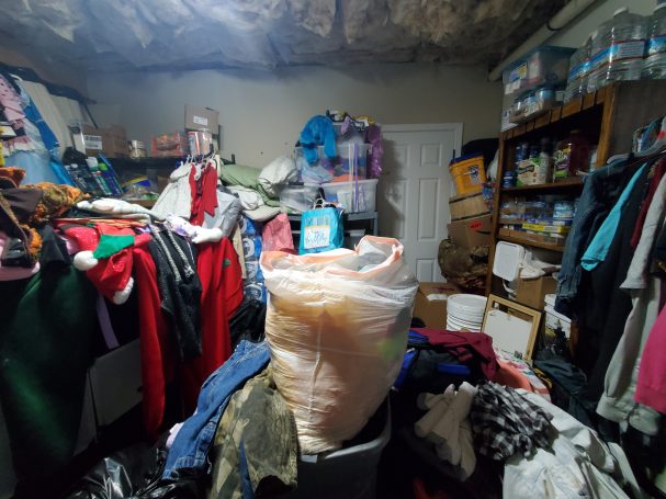Basement Laundry Room Before
